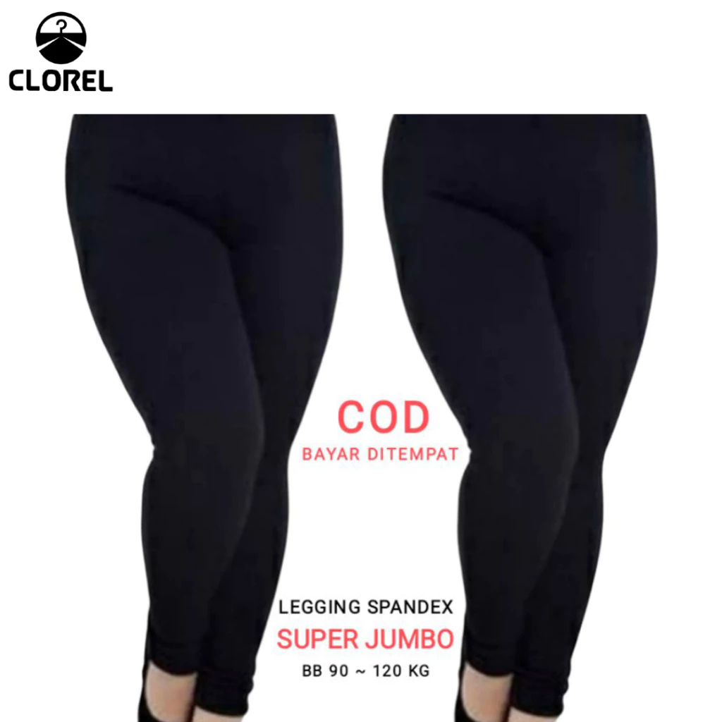 Legging Jumbo Tebal Premium Legging Big Size Bahan Rayon Import Legging Wanita Olahraga Lejing Panjang Cewek