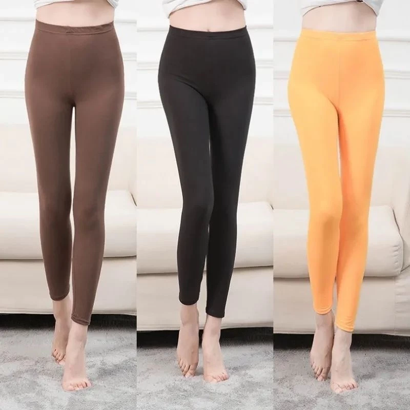 Leging Premium Tebal Import Leging Olahraga Wanita Inner Polos Celana Legging Wanita Tebal Legging Soft Rayon Kaos
