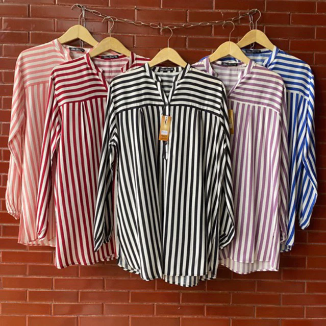 Motif 010 - Blouse Rayon motif - salur - fathin Basic