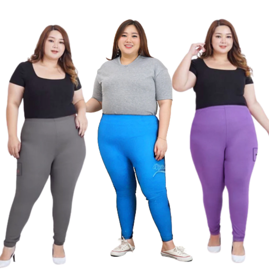 Legging Jumbo Wanita Leging Import Legging Spandex Premium Leging Senam Leging Olahraga Wanita Lembut Celana Lejing