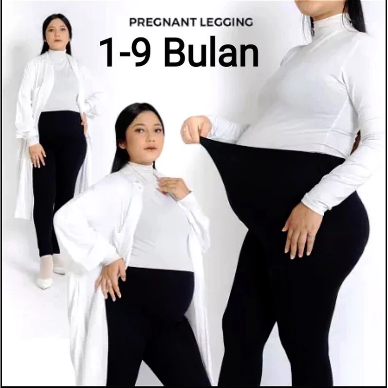 Leging Ibu Hamil Jumbo Celana Laging Wanita Tebal Leging Bumil Panjang Premium Lejing Import Dewasa Laging Bumil Legging Gym