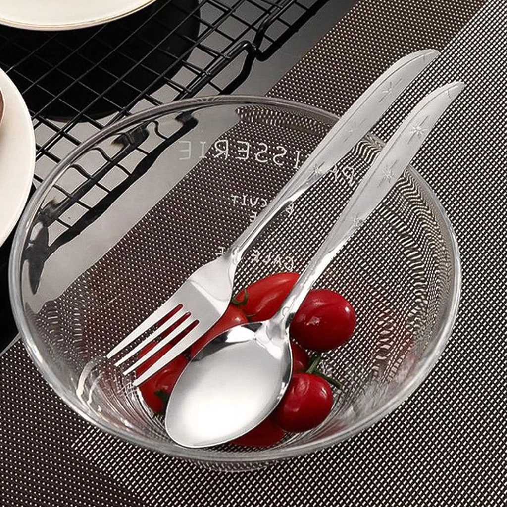 GRANDE 12 PCS SENDOK GARPU MAKAN STAINLESS STEEL LUSINAN TEBAL MURAH/PERALATAN DAPUR RUMAH TANGGA GROSIR/SOUVENIR SENDOK BESI STENLIS