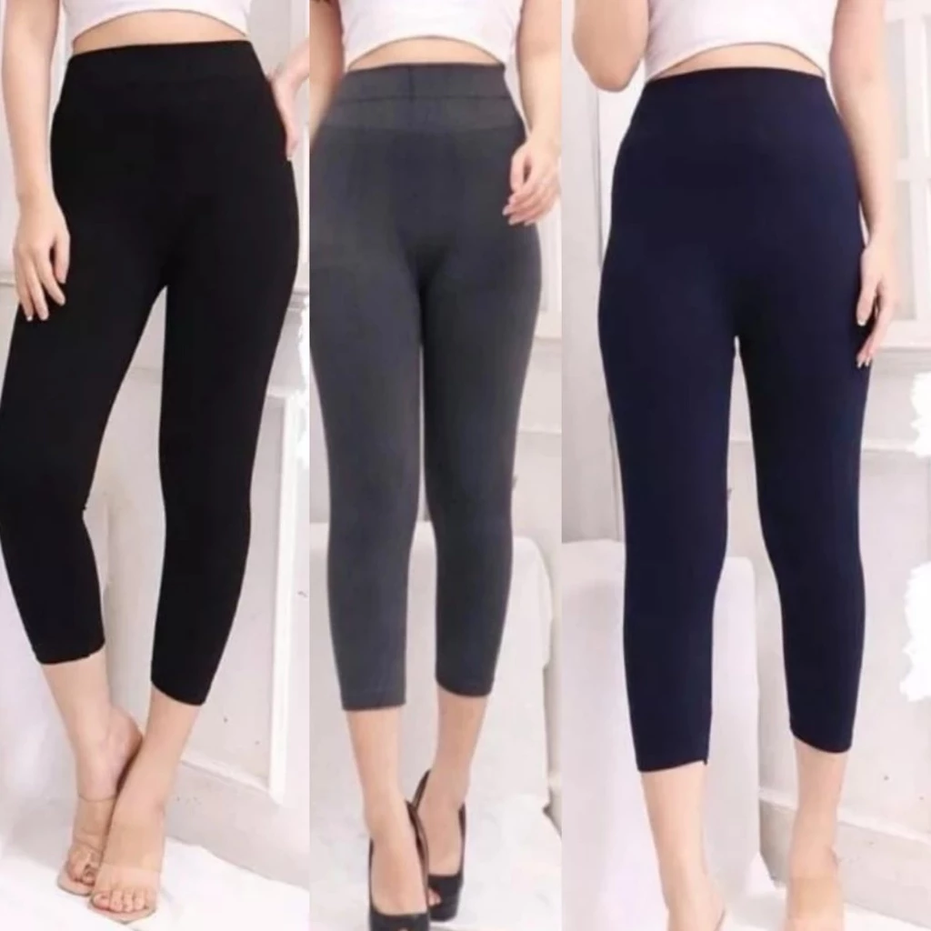 Legging Panjang Polos Spandek Premium Legging Olahraga Lejing Gym Leging Senam Aerobik Leging Premium Tebal Import